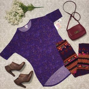 LuLaRoe ⚜️ Outfit - “ Irma” Tunic & OS Leggings